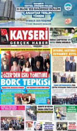 KAYSERİ GERÇEK HABER