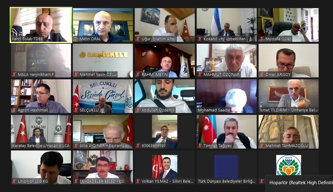 TDBB YÖNETİMİ ÇEVRİMİÇİ TOPLANDI