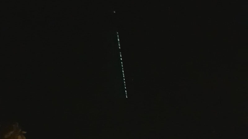 Starlink Uyduları İstanbul Semalarında Görüntülendi