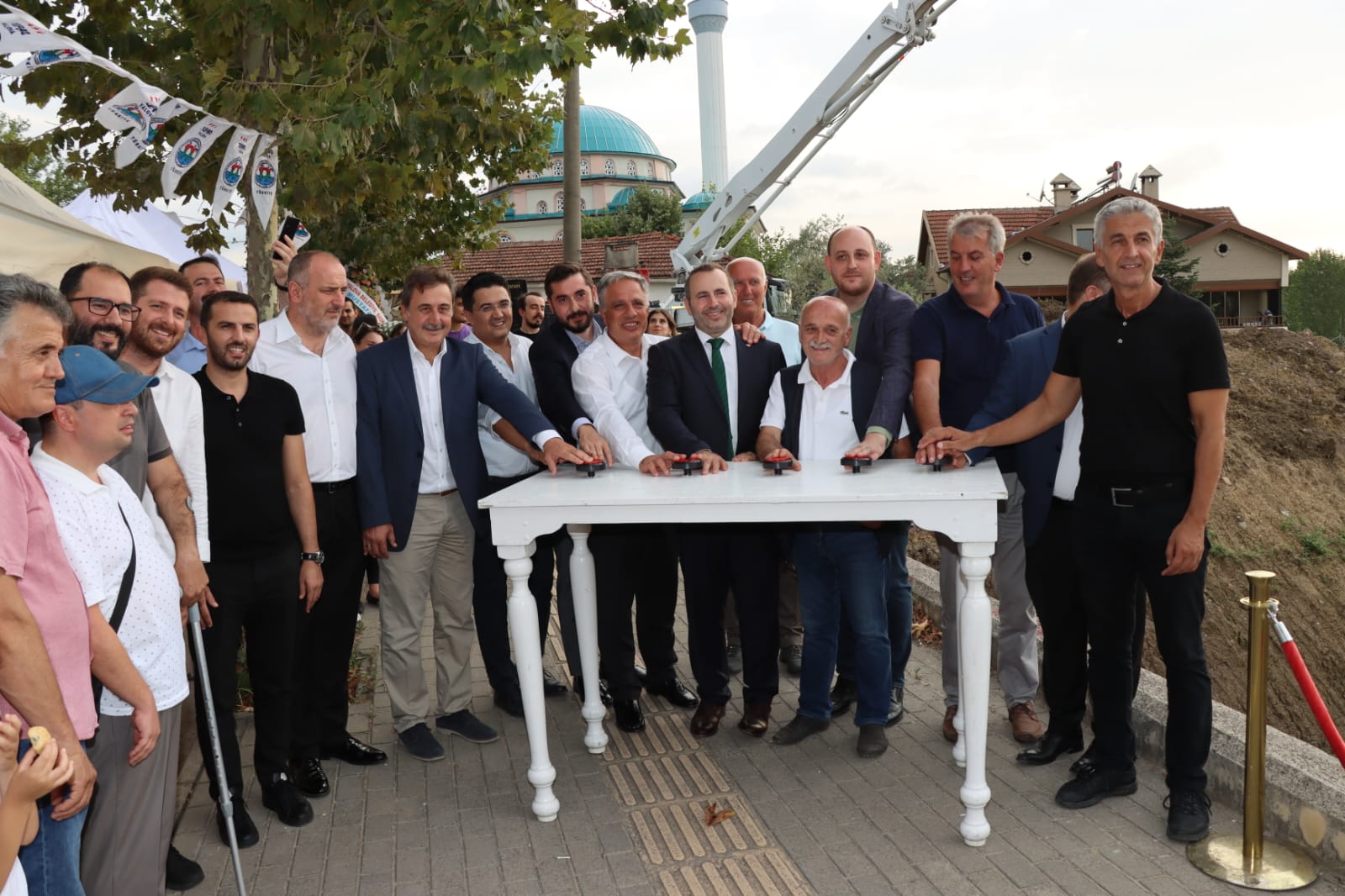 BAŞKAN VEKİLİ TUTUK, TUFAG TESİSİ’NİN TEMEL ATMA TÖRENİNE KATILDI