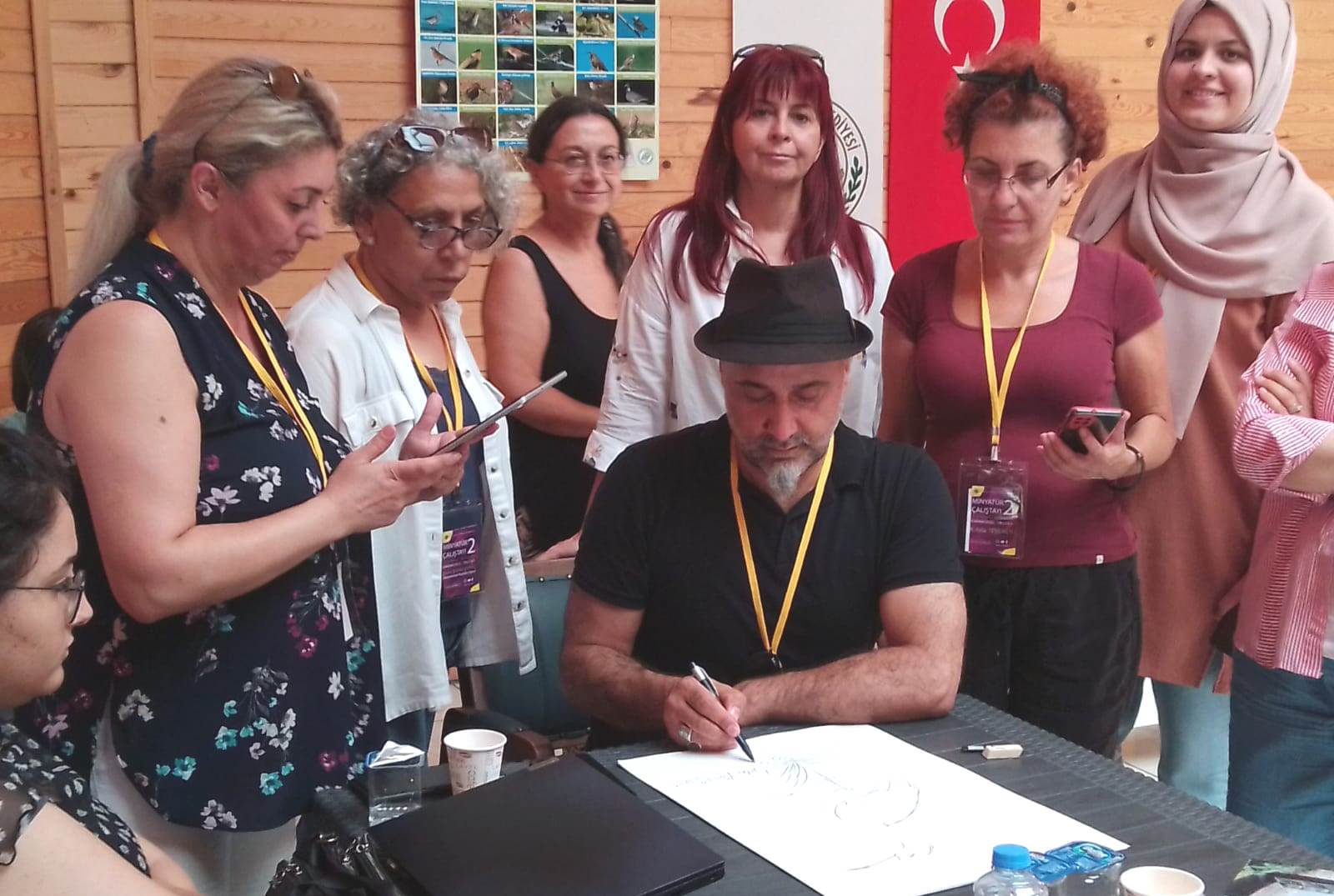 HERSEK LAGÜNÜNDE MİNYATÜR ÇALIŞTAYI YAPILDI