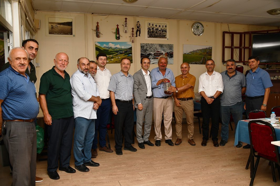 İLÇE PROTOKOLÜ, TRABZONLULAR’DA BULUŞTU