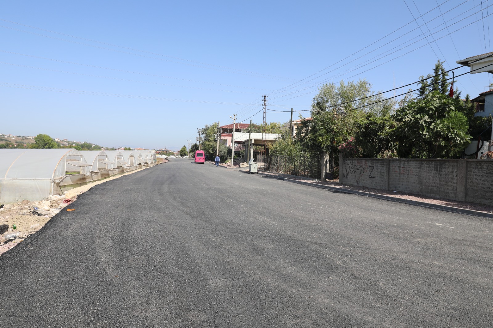 SEYRANTEPE MAHALLESİNE 3 BİN TON ASFALT DÖKÜLDÜ