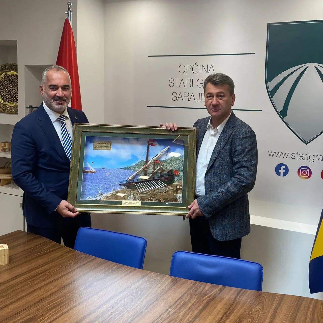 YILDIRIM VE MECLİS ÜYELERİNDEN, BOSNA HERSEK’E ÇIKARTMA