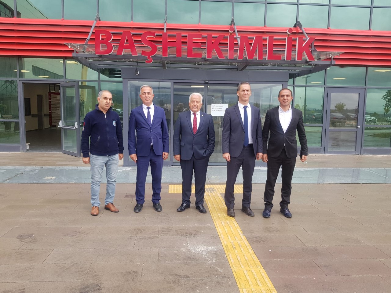 BECAN’DAN YENİ HASTANEDE İNCELEME