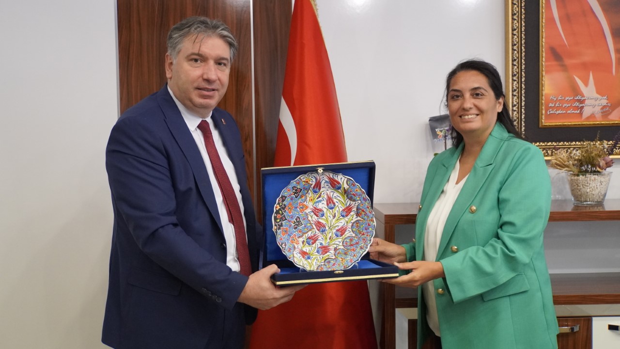 REKTÖR BAHÇEKAPILI, BAŞSAVCI BAYAR’I ZİYARET ETTİ