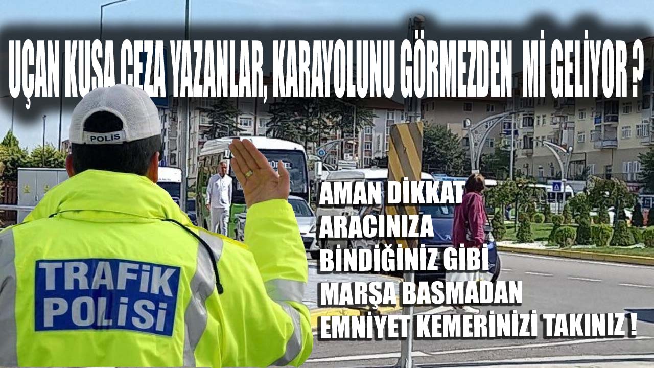 “KARAYOLUNU GÖRMEYEN KAMERALAR, ARA YOLLARI SEKTİRMİYOR ?”