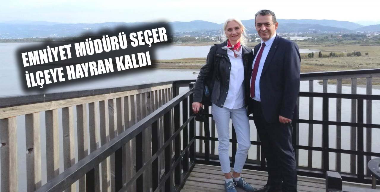 YENİ EMNİYET MÜDÜRÜ, KUŞLARI İZLEDİ