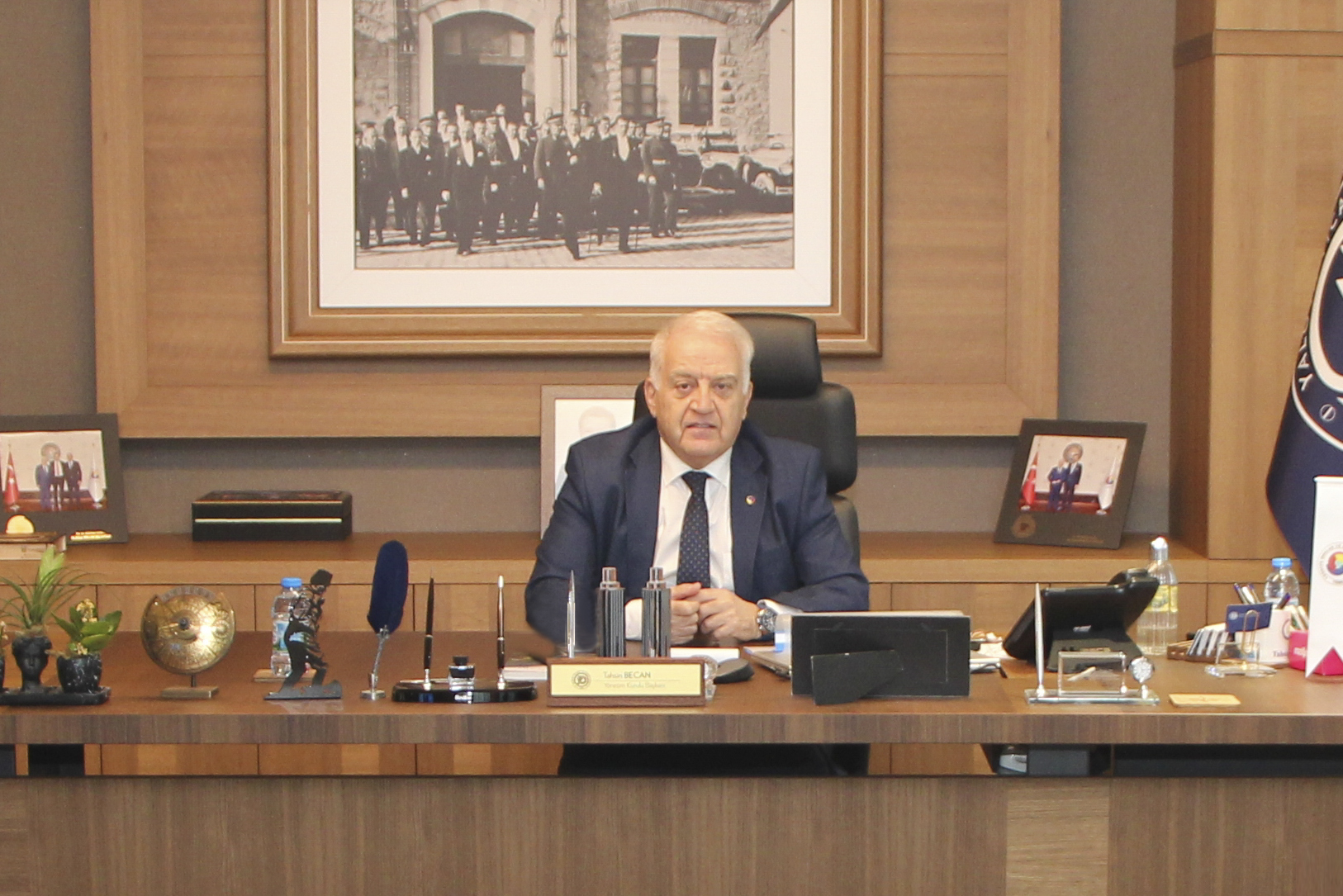 YTSO BAŞKANI TAHSİN BECAN’DAN TEŞEKKÜR