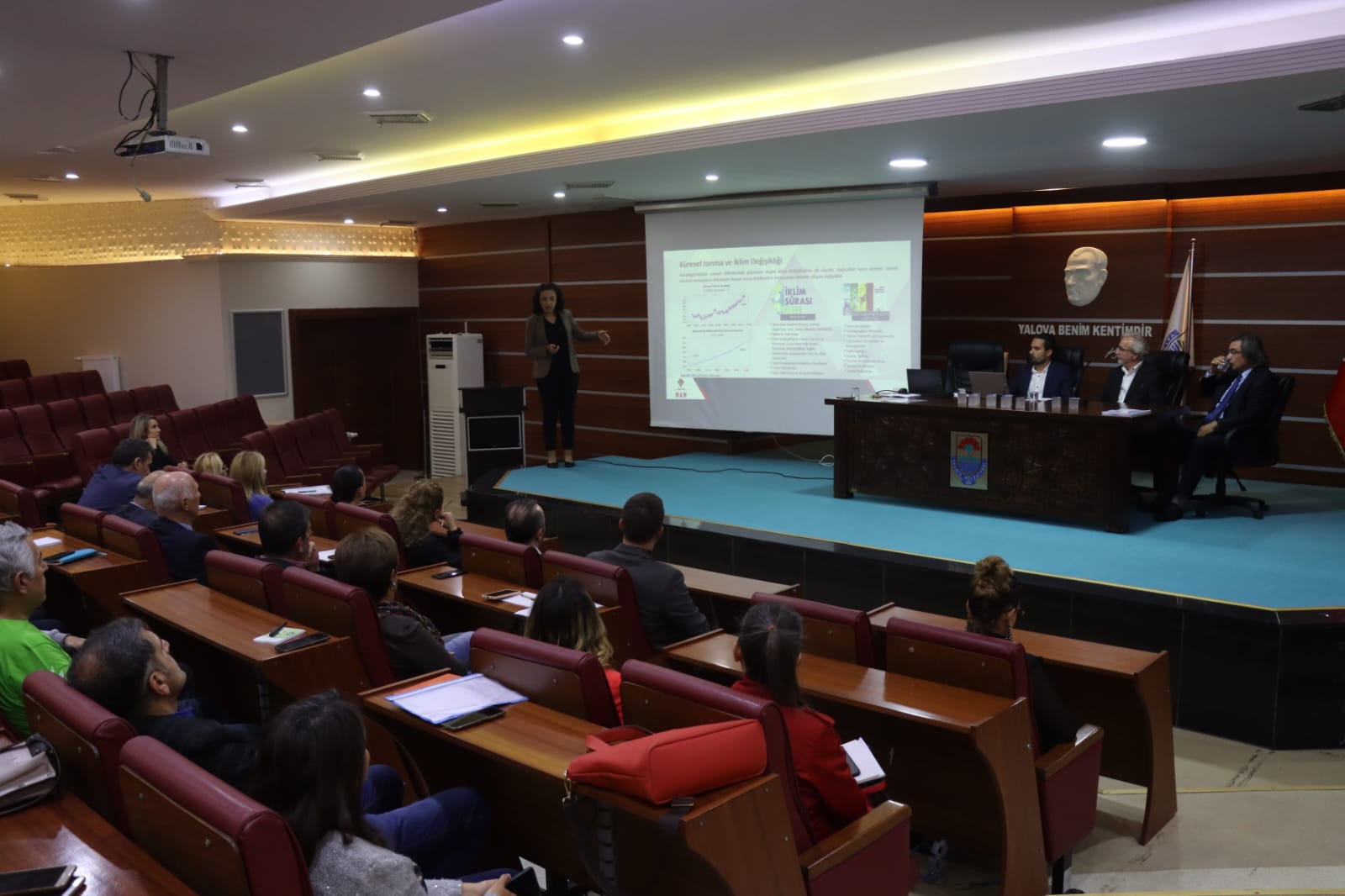 YALOVA BELEDİYESİ’NDE İKLİM ÇALIŞTAYI YAPILDI