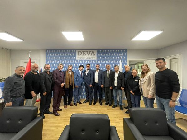 DEVA PARTİSİNE STK’LARDAN ZİYARET