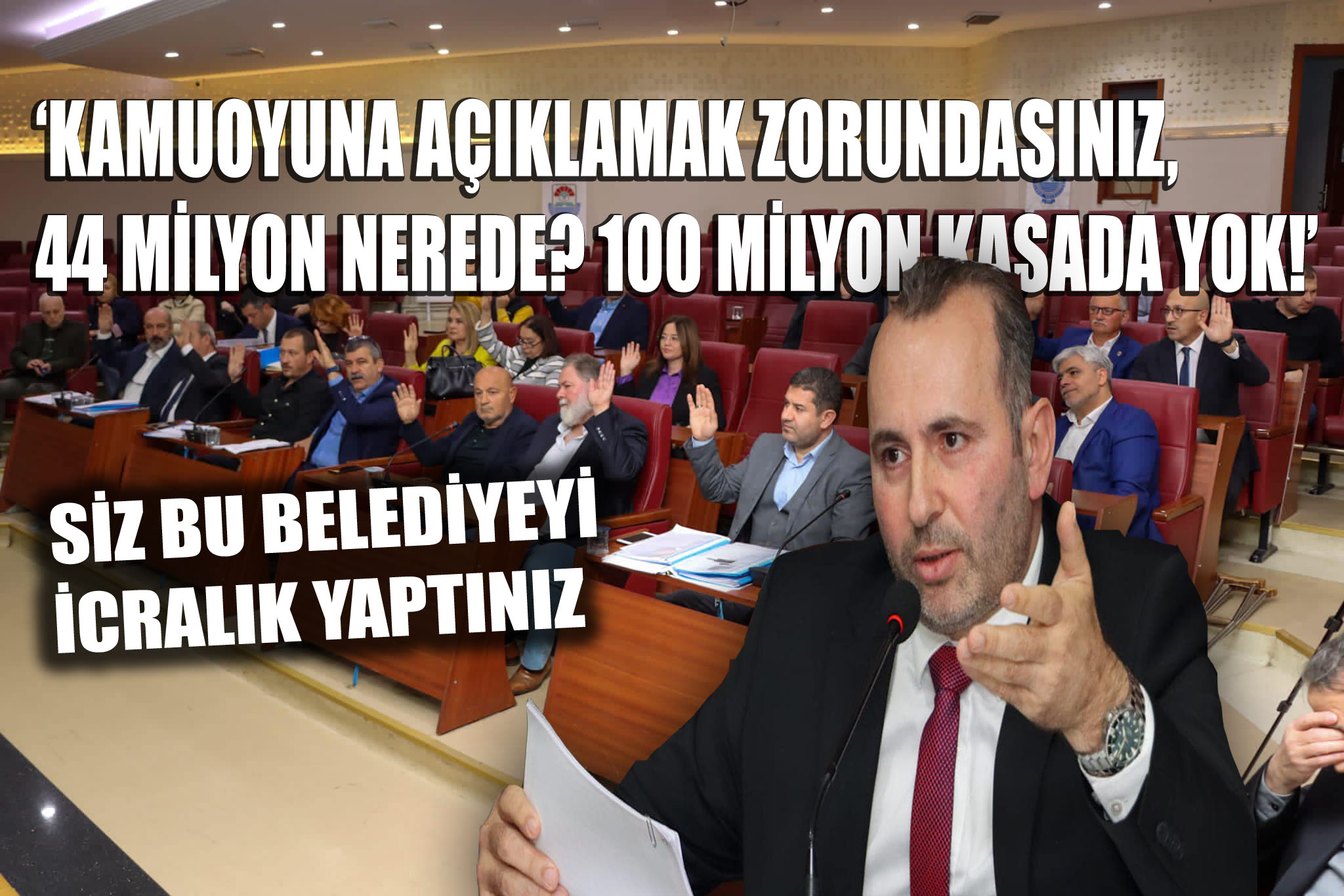 TUTUK:’ 135 ADET ARSA SATMIŞSINIZ’