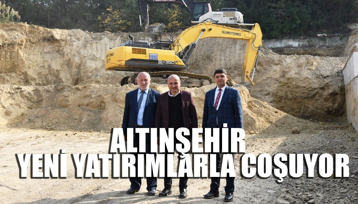 ALTINOVA’DA YATIRIMLAR HIZ KESMİYOR