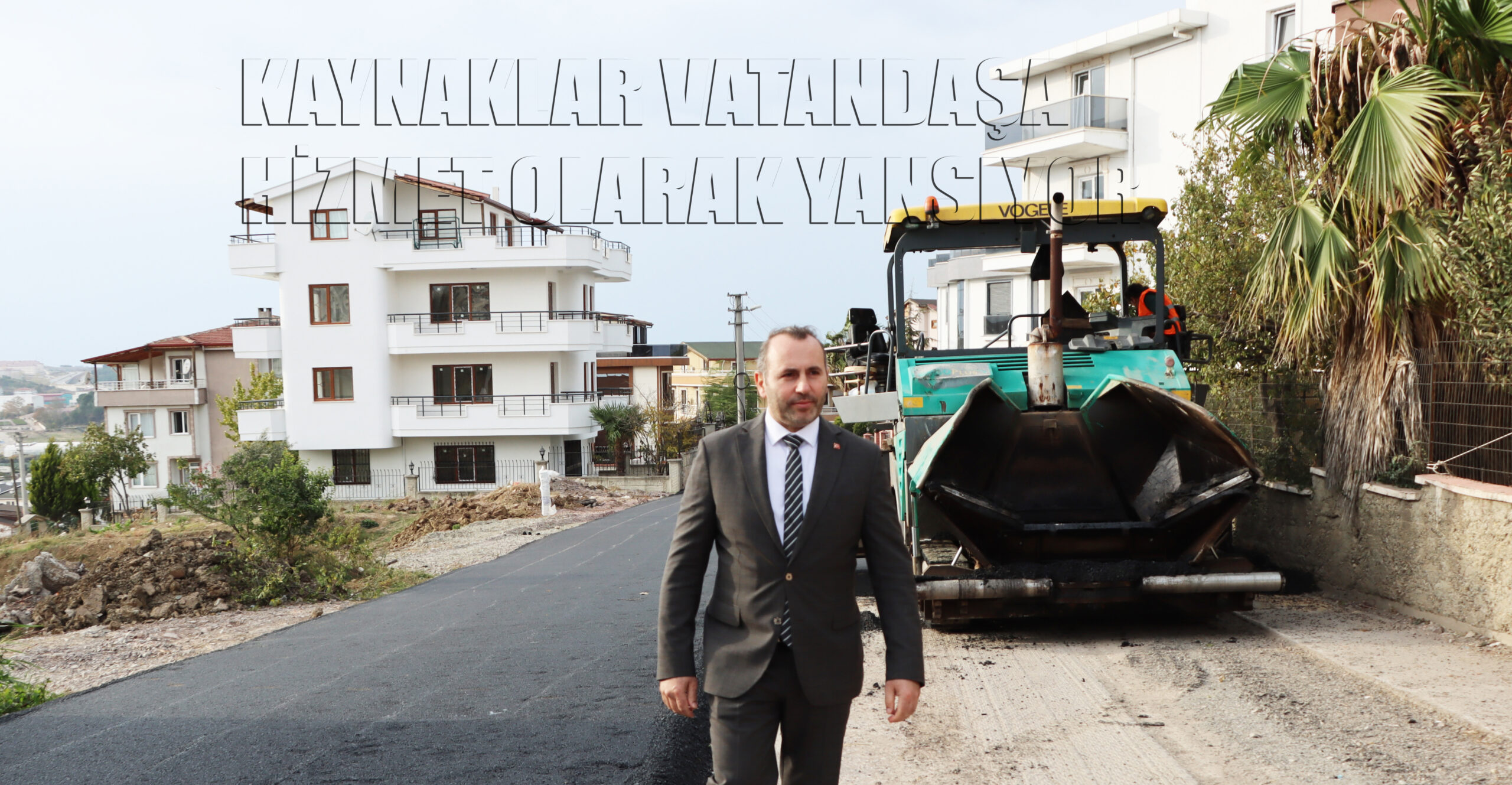 YALOVA’DA ASFALTLAMA ÇALIŞMALARI