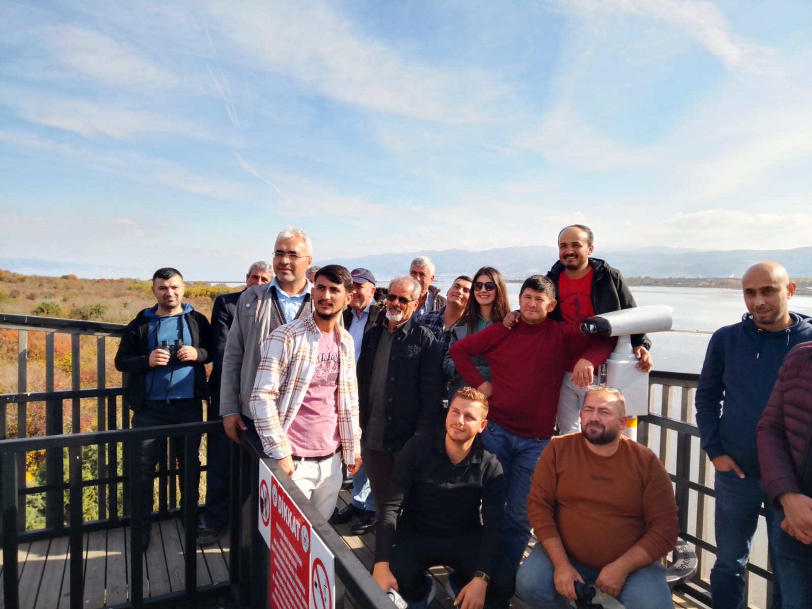 NİĞDE’DEN HERSEK KUŞ GÖZLEME GELDİLER