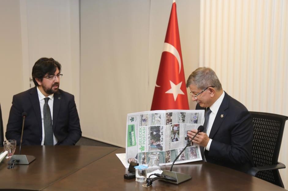 İL BAŞKANI ÇANDIR, GENEL BAŞKAN DAVUTOĞLU’NU ZİYARET ETTİ