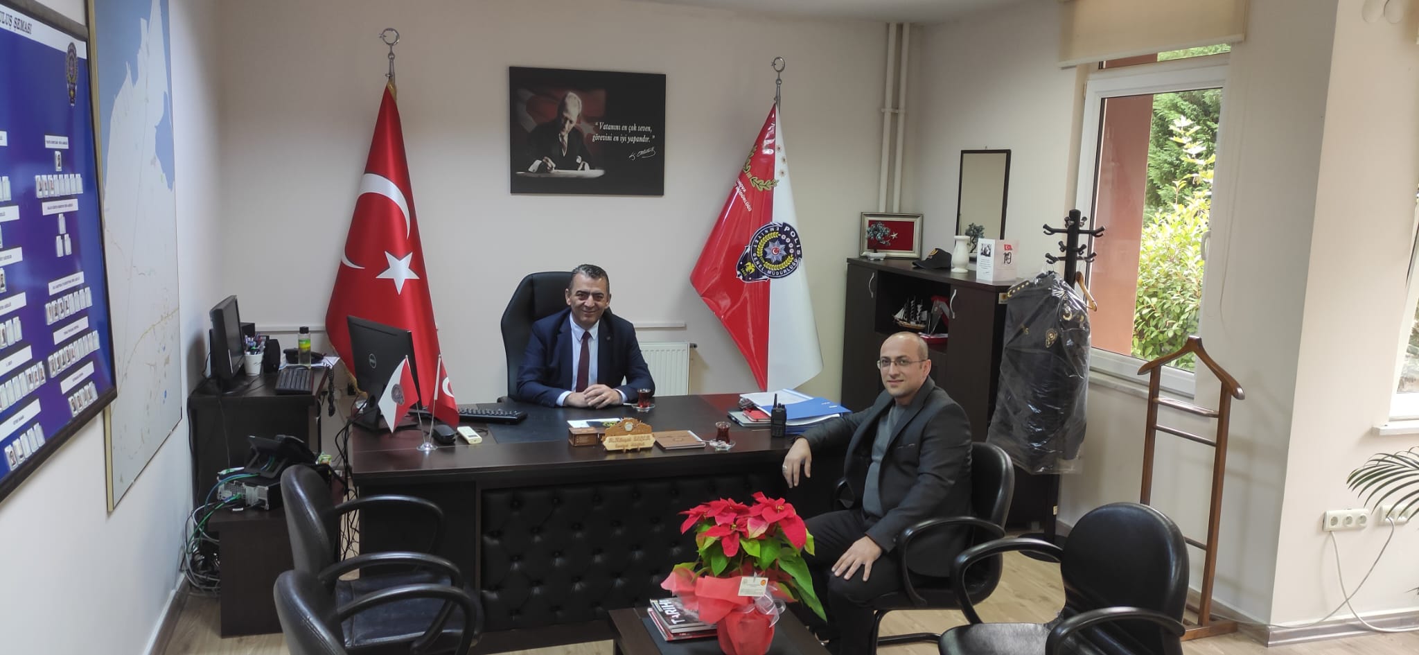 ÇAVUŞOĞLU’NDAN SEÇER’E ZİYARET