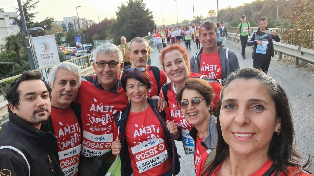YALOVA TEMA AĞAÇ KARDEŞLİĞİ PROJESİ İÇİN KOŞTU