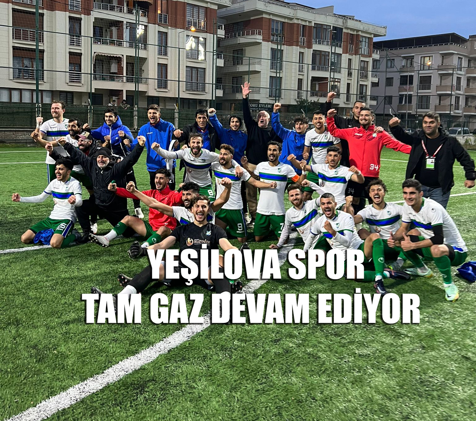 Yeşilova’dan 5 gol daha.. oruç:’taraftarımıza teşekkür ediyoruz’