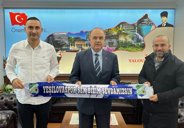 ORUÇ VE GÜÇLÜ, YALOVA VALİSİ EROL’U ZİYARET ETTİ