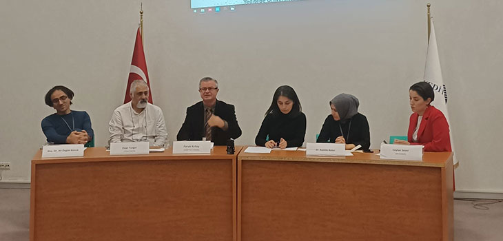 KIRTAY, YEDİTEPE ÜNİVERSİTESİNDE KONUŞTU