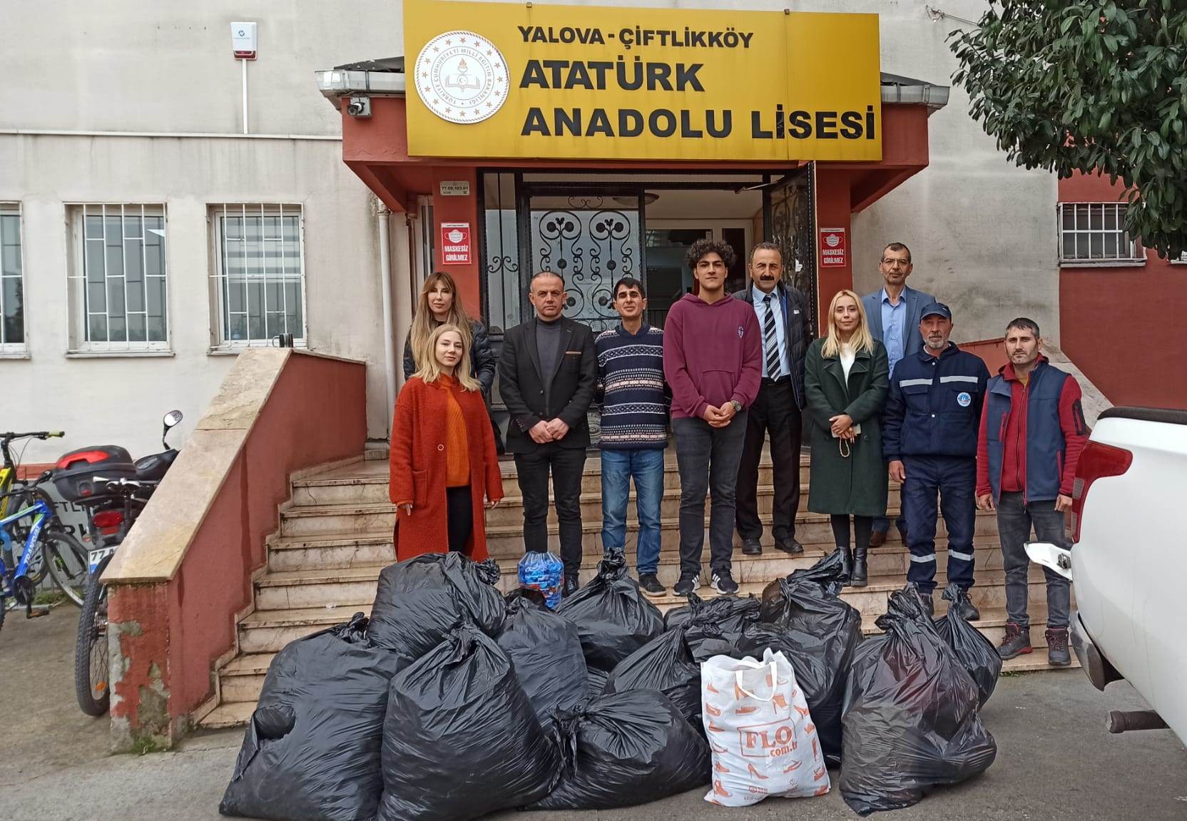 45 BİN ADET MAVİ KAPAK TOPLADILAR