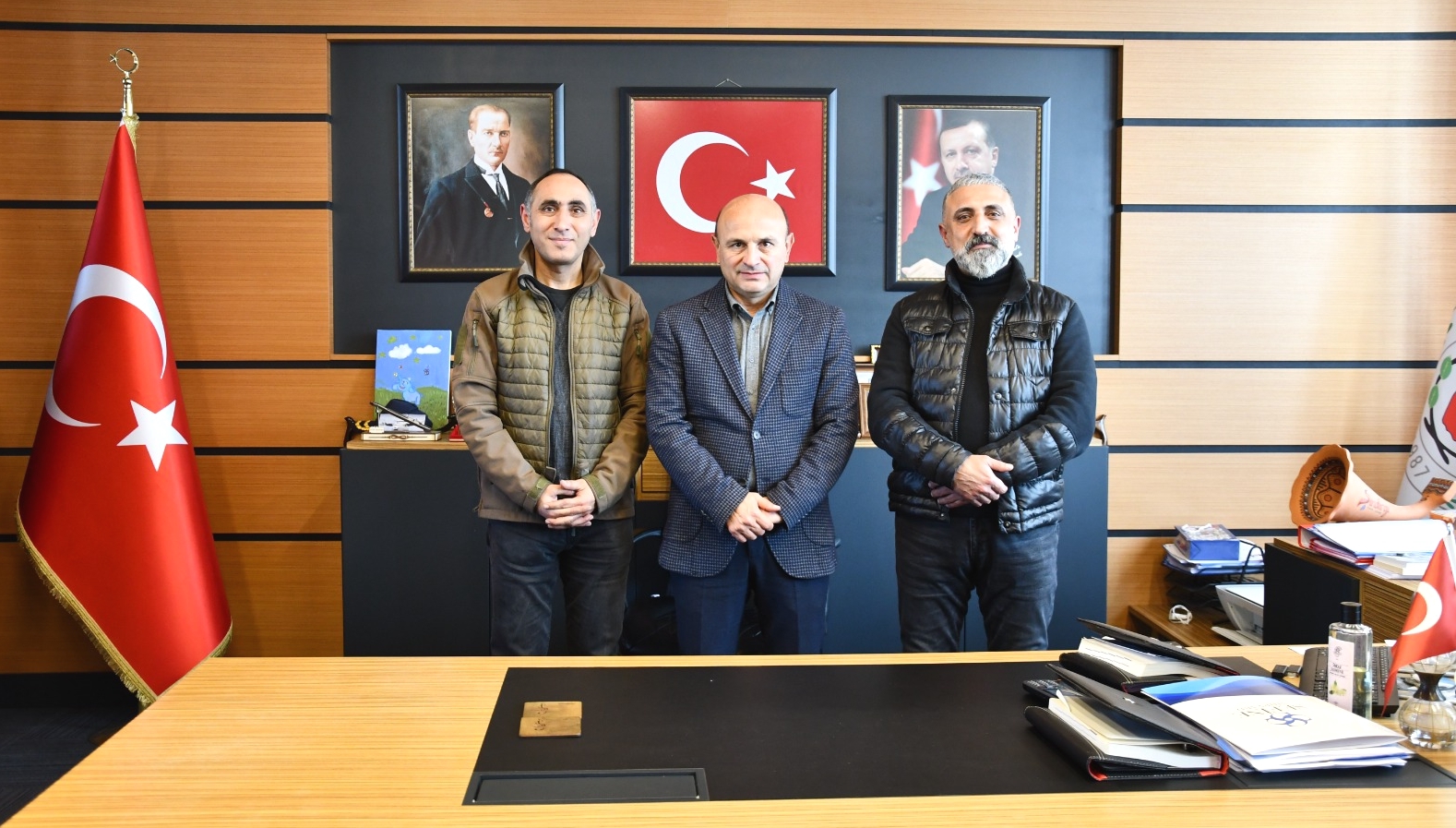 ORAL’I SİLAH ARKADAŞLARI ZİYARET ETTİ