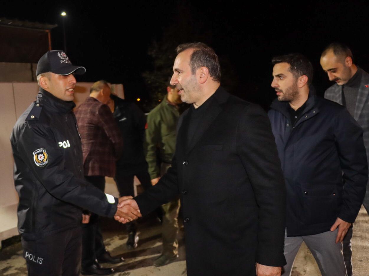 YILBAŞI MESAİSİNDE OLAN PERSONEL UNUTULMADI