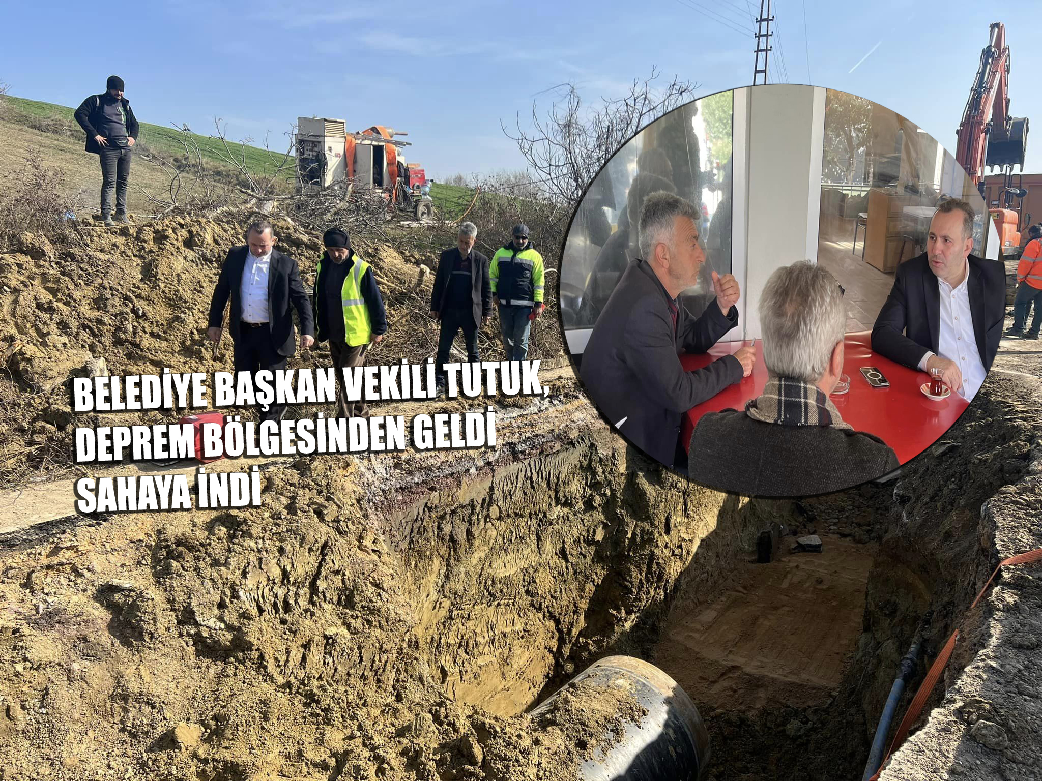 TUTUK AYAĞININ TOZUYLA SAHALARA İNDİ