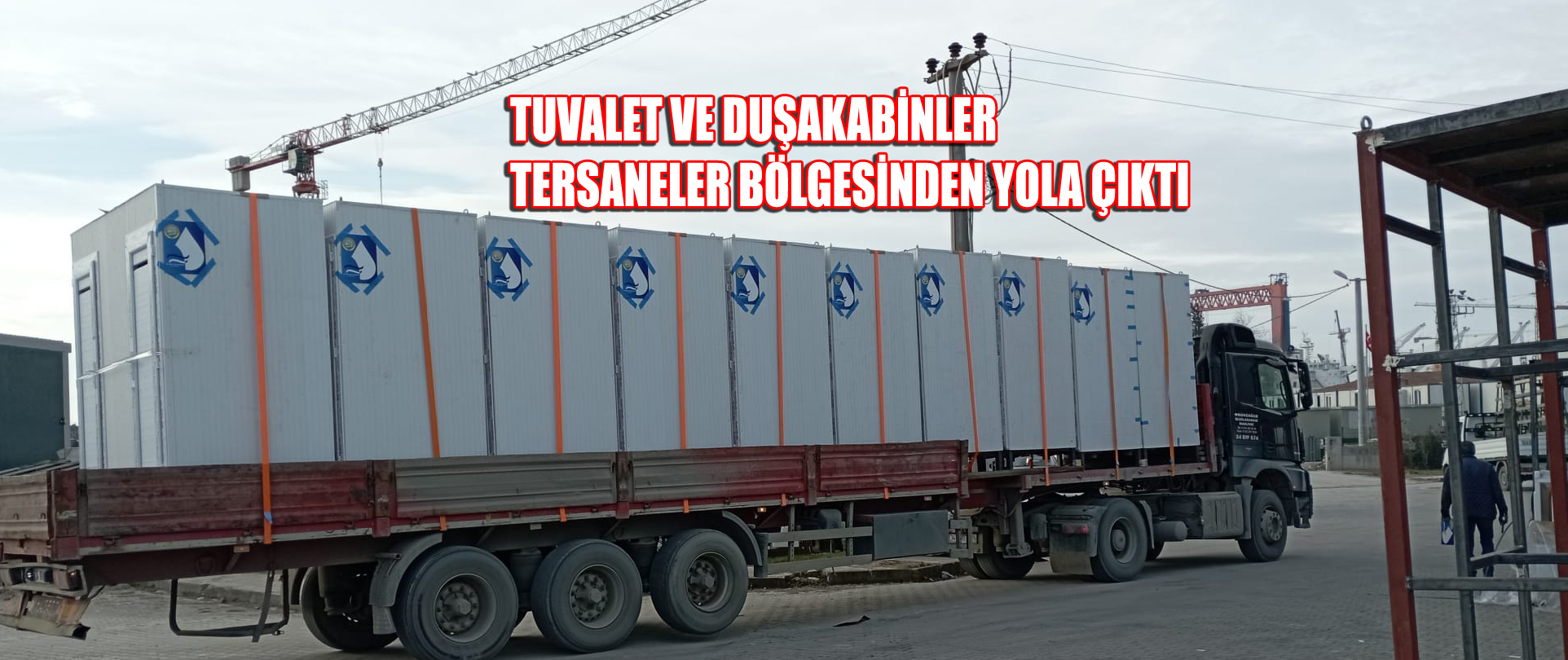 İKİ TIR YOLA ÇIKTI