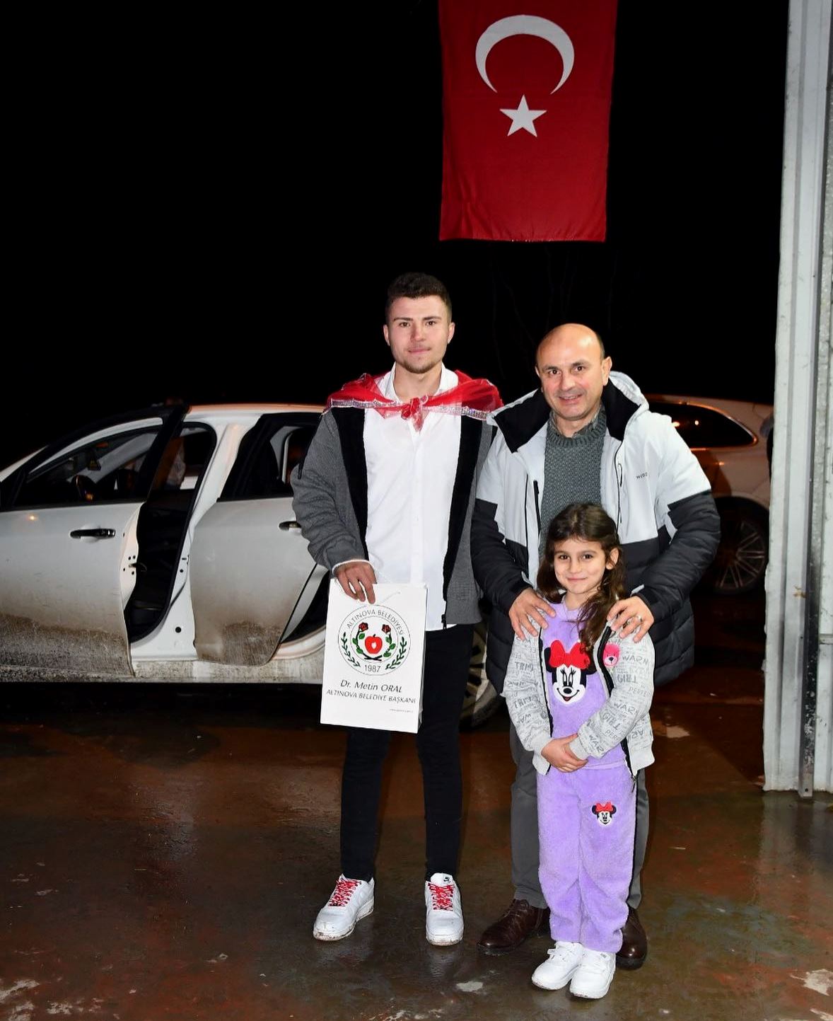 BAŞKAN ORAL, ASKERE UĞURLADI