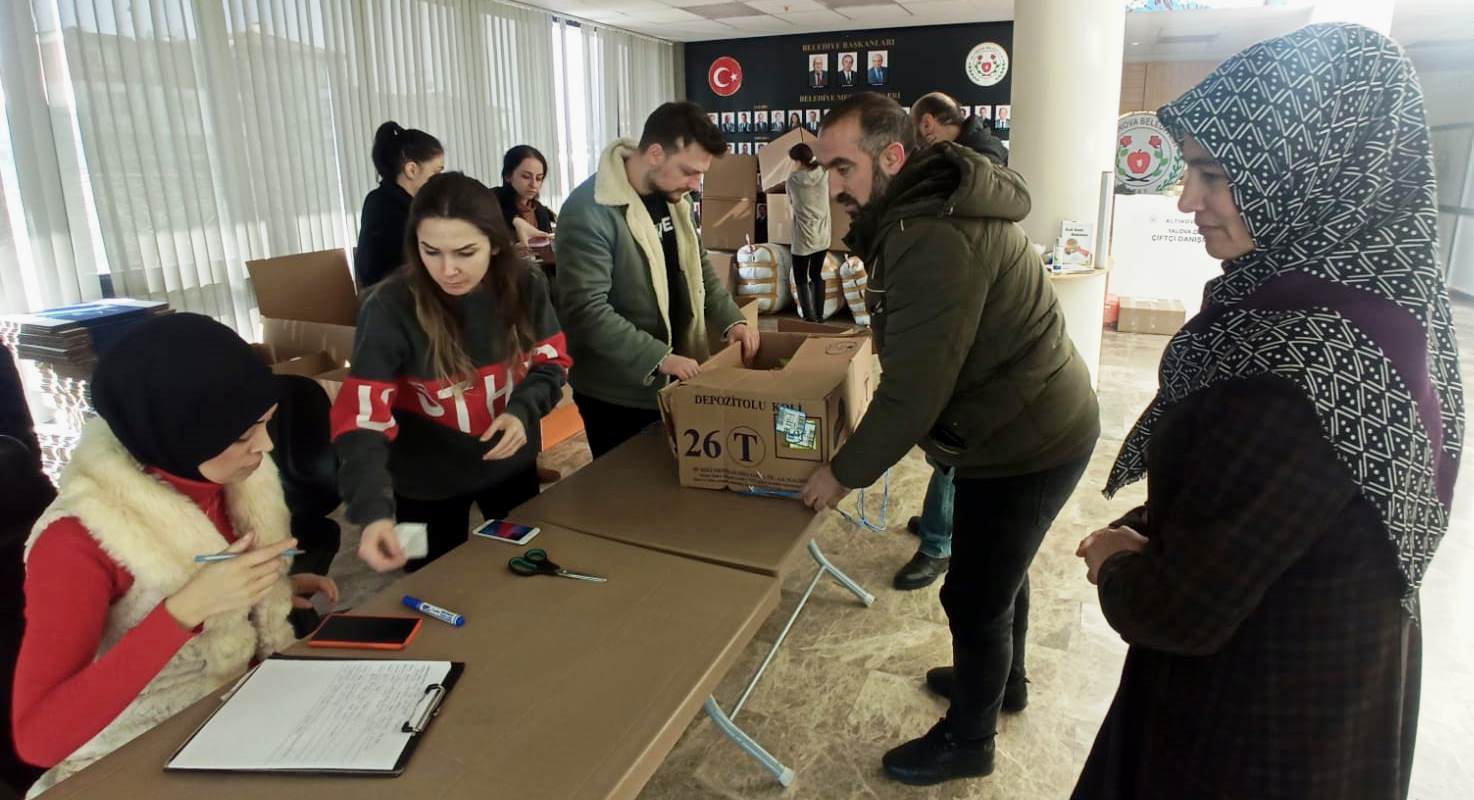 “KURU GIDA YARDIMLARINIZI BEKLİYORUZ”