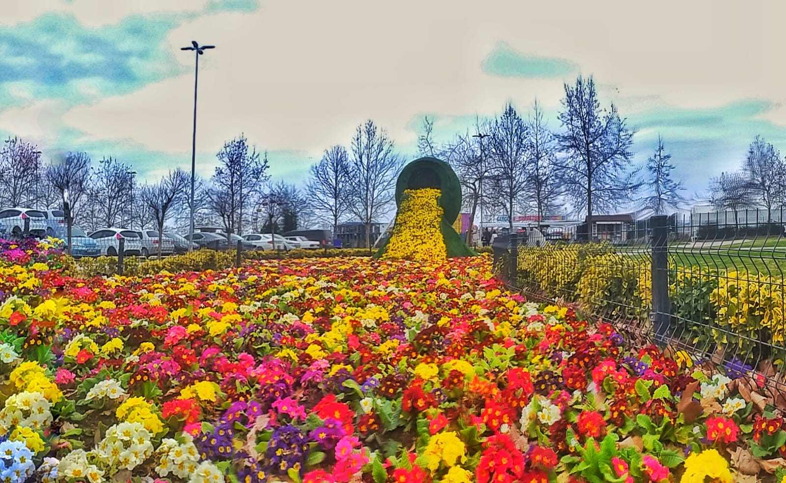 ÇİÇEK KENTİ YALOVA ÇİÇEKLERLE SÜSLENİYOR