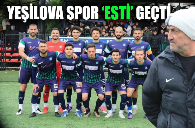 YEŞİLOVA SPOR YİNE FARK ATTI.. 6-2