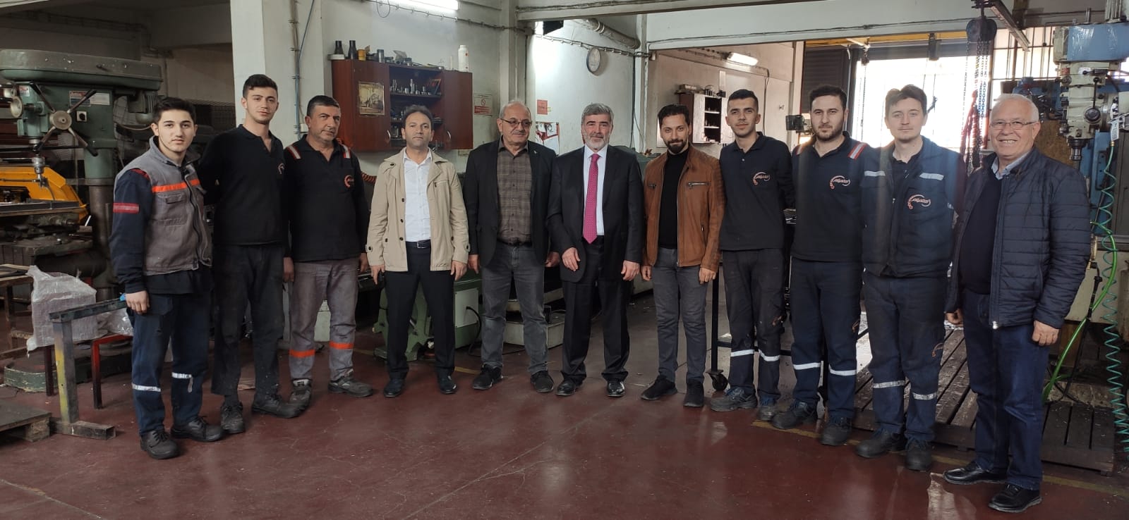 VEKİL ÇAKIR, KAYTAZDERE SANAYİ’Yİ ZİYARET ETTİ