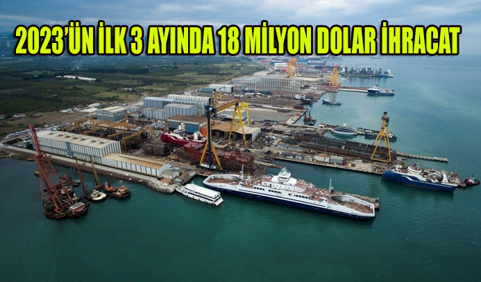 YALOVA’DAN 2023’ÜN İLK 3 AYINDA 18 MİLYON DOLAR İHRACAT