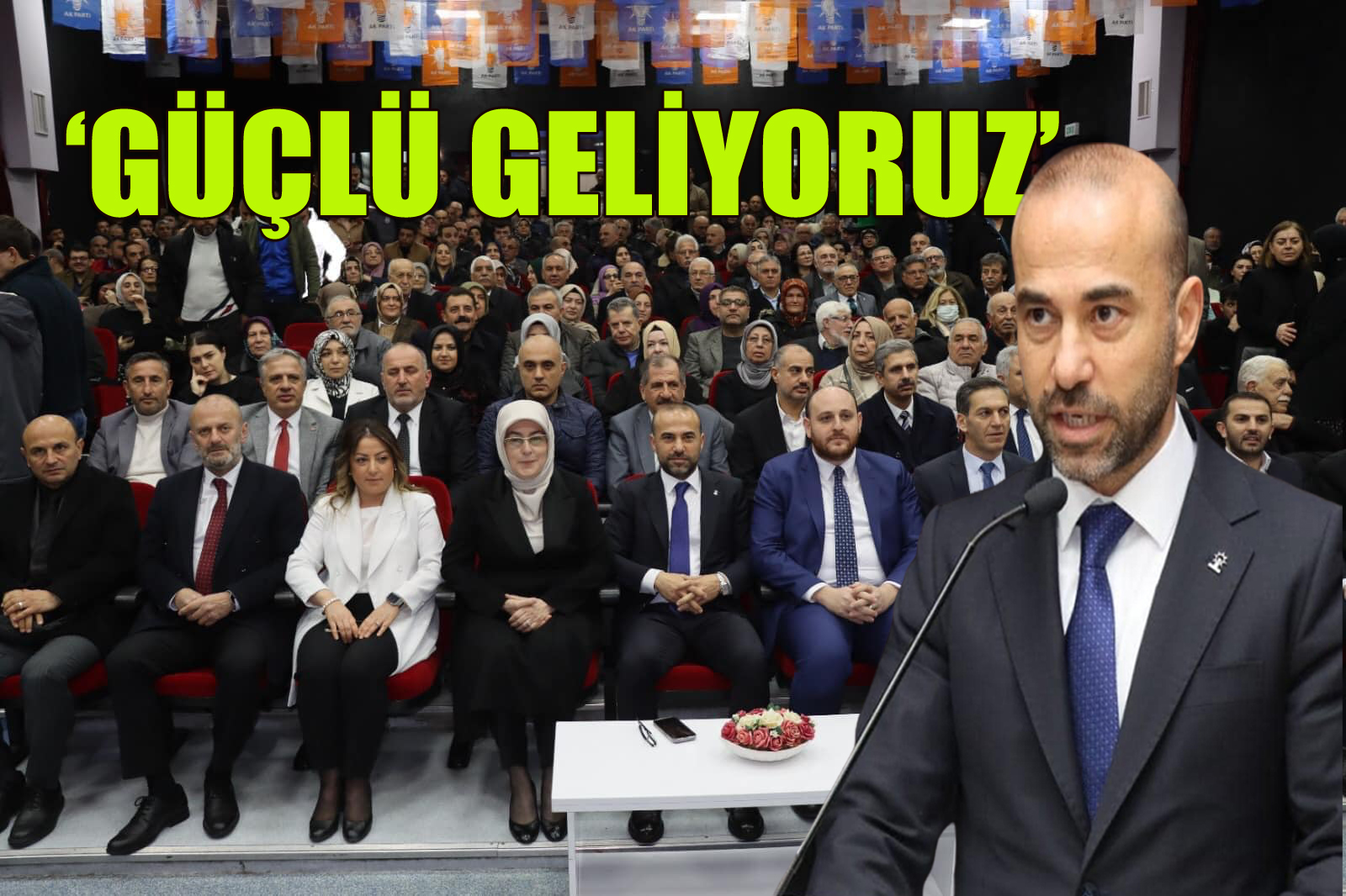 AK PARTİ ADAYLARINI COŞKUYLA TANITTI