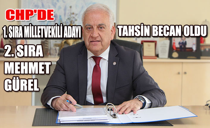 CHP’DE MİLLETVEKİLİ ADAYLARI BELLİ OLDU!