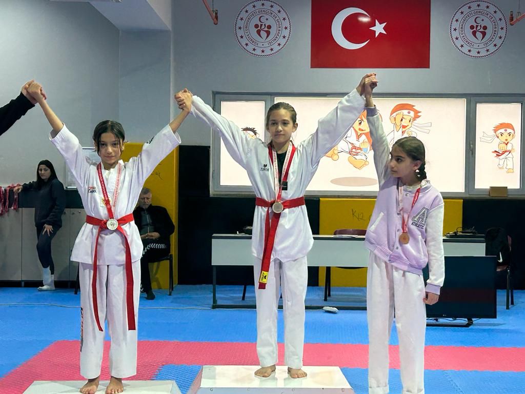 TEKVANDO ŞAMPİYONASINA ALTINOVA DAMGASI!