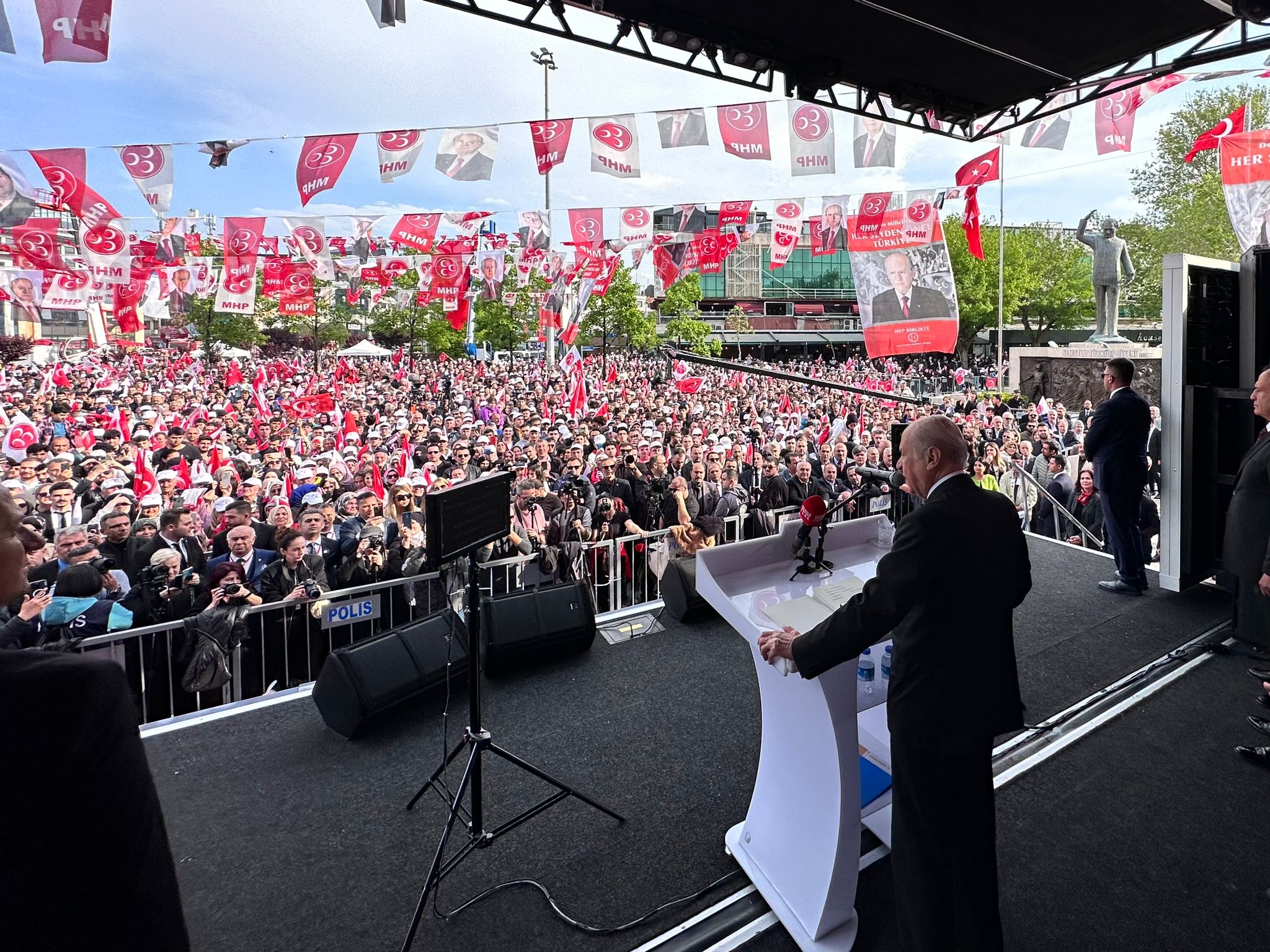 MHP LİDERİ BAHÇELİ YALOVA’DA KONUŞTU