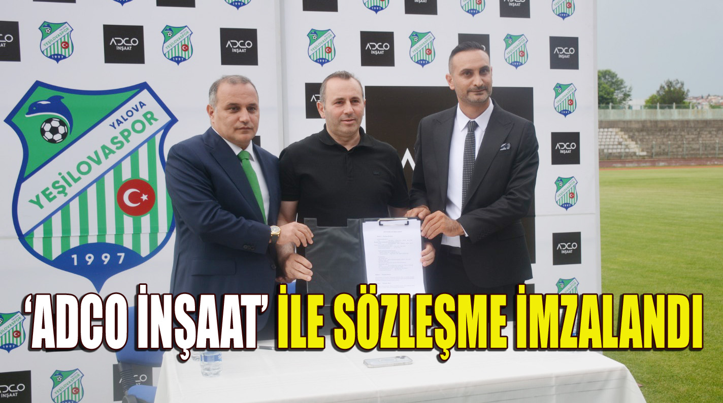 YALOVA YEŞİLOVA SPOR’DAN ‘YILIN İMZASI’