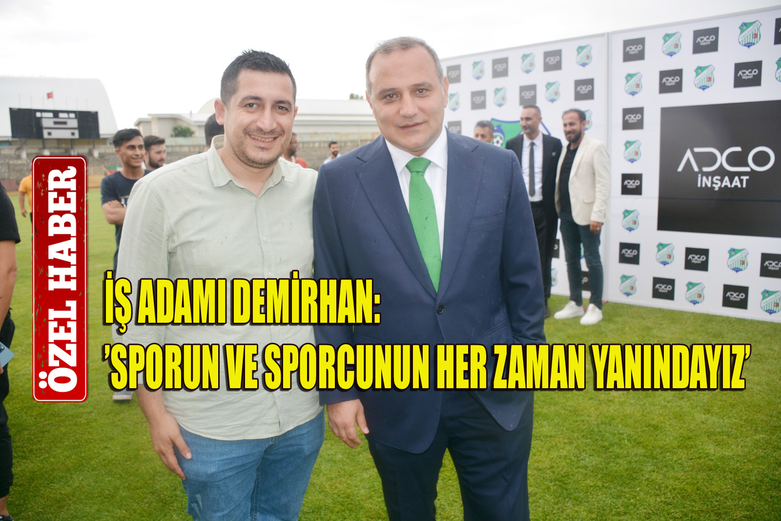 İŞ ADAMI DEMİRHAN:’ÜLKEMİZİN GELECEĞİ OLAN GENÇLERİMİZE DESTEK OLMAYA DEVAM EDECEĞİZ’