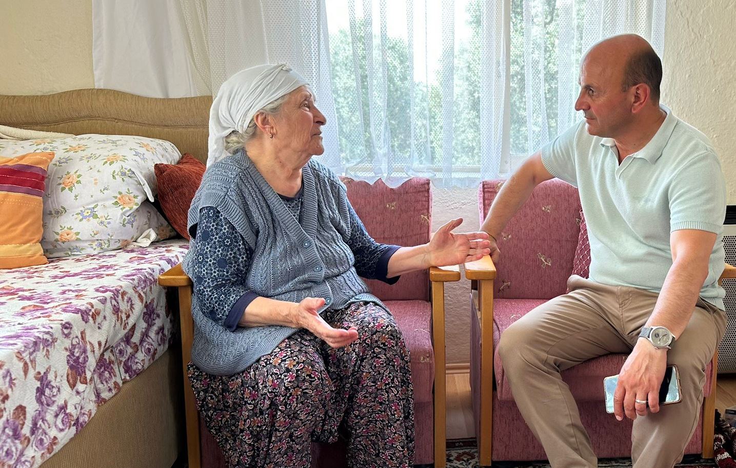 ORAL, İLÇE BÜYÜKLERİYLE BAYRAMLAŞTI