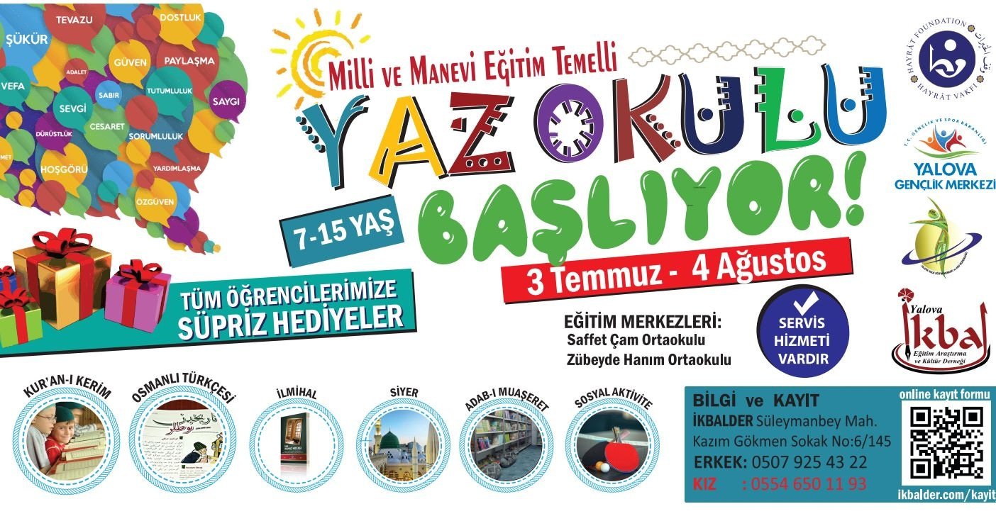YAZ OKULU – 2023 KAYITLARI DEVAM EDİYOR