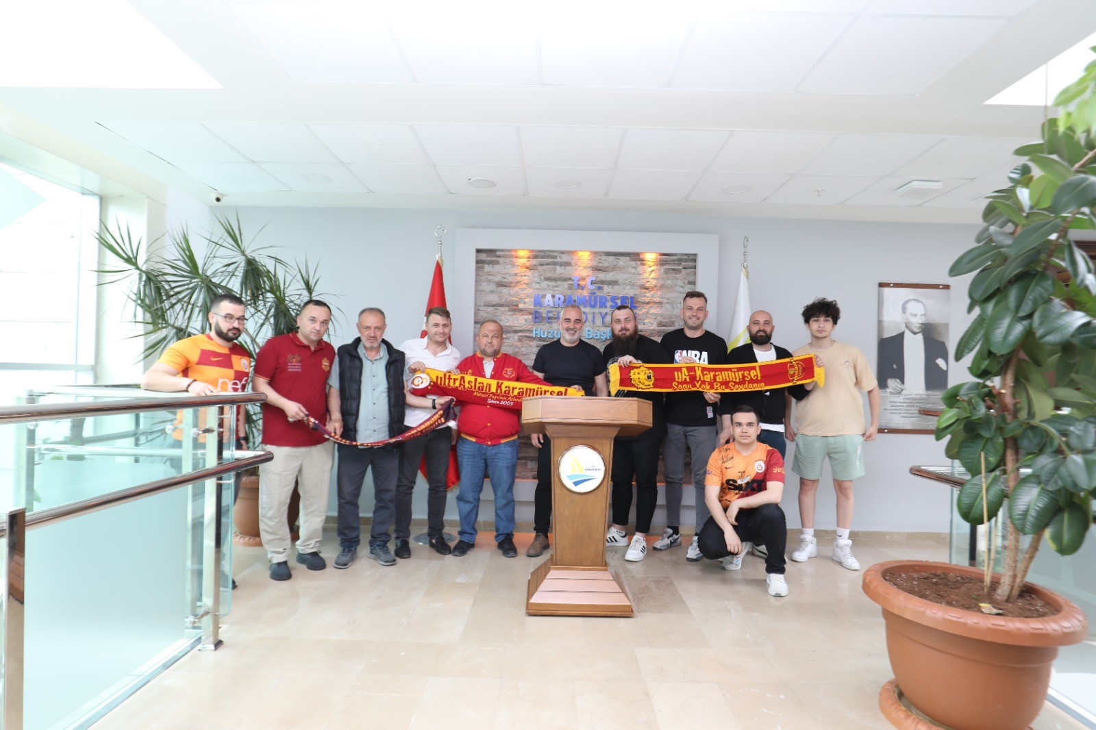 ULTRAASLAN’DAN BAŞKAN YILDIRIM’A ZİYARET