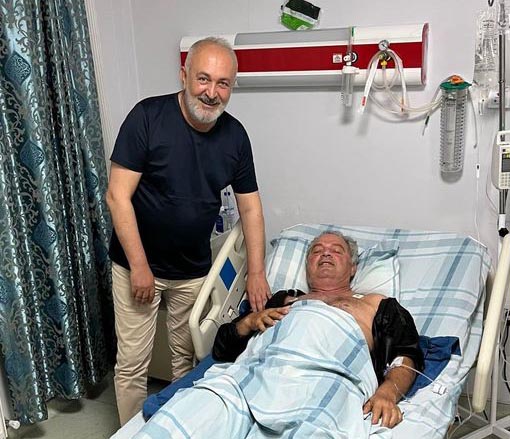 ESKİ BAŞKAN DAĞ, ANJİYO OLDU