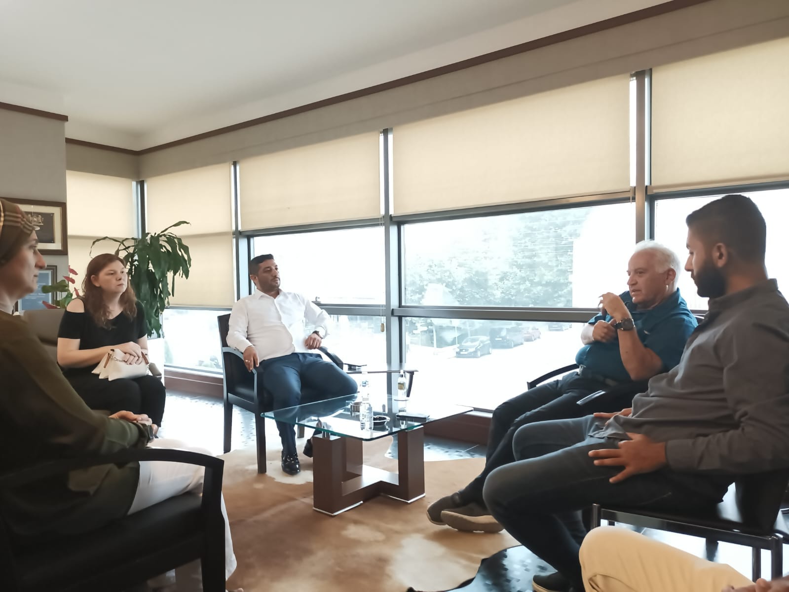 VEKİL BECAN’I ZİYARET ETTİLER, GÜNDEM ‘YEREL SEÇİMLER’