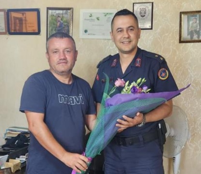 KOMUTAN’DAN AKGÜN’E, VEDA ZİYARETİ