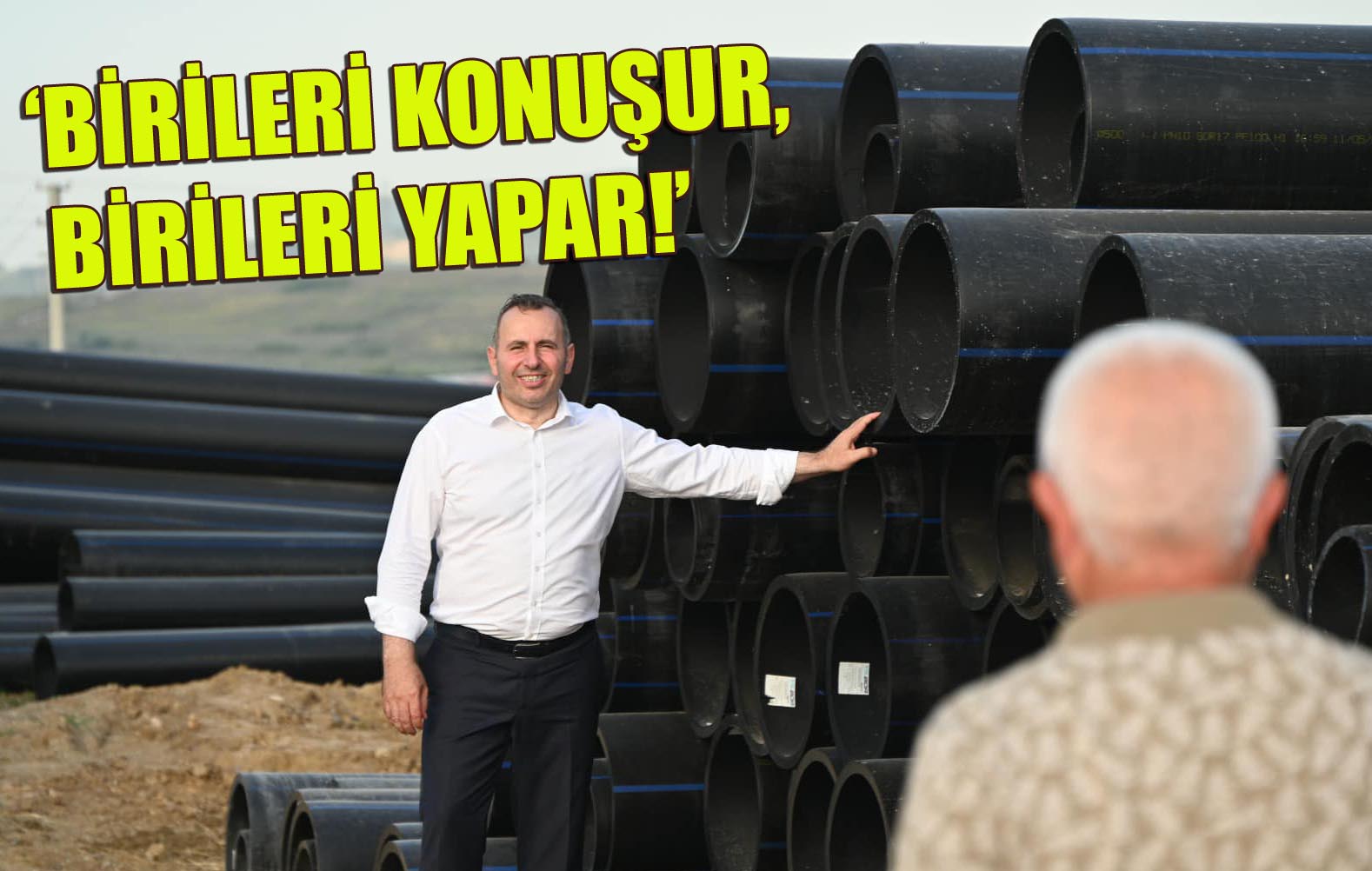 BAŞKAN TUTUK:’TAŞIN ALTINA ELİMİZİ DEĞİL, BEDENİMİZİ KOYDUK’