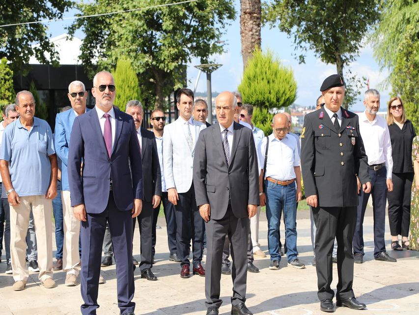 ATATÜRK’ÜN KARAMÜRSEL’E GELİŞİNİN 90. YILDÖNÜMÜ KUTLANDI